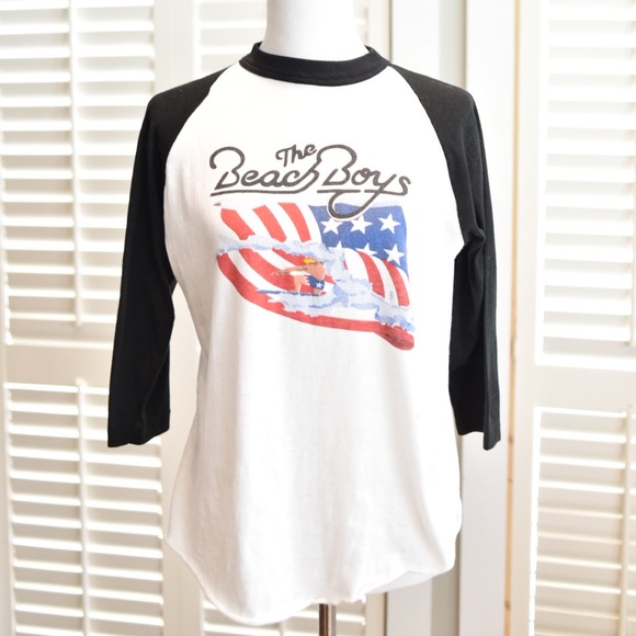 Vintage band T-shirt Beach Boys 20th anniversary M - Picture 8 of 8